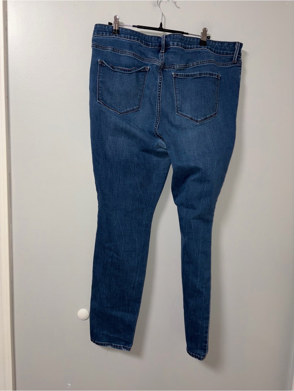 Old Navy Pop Icon Skinny Jeans Women’s Size 16 Faded Look - Picture 4 of 5